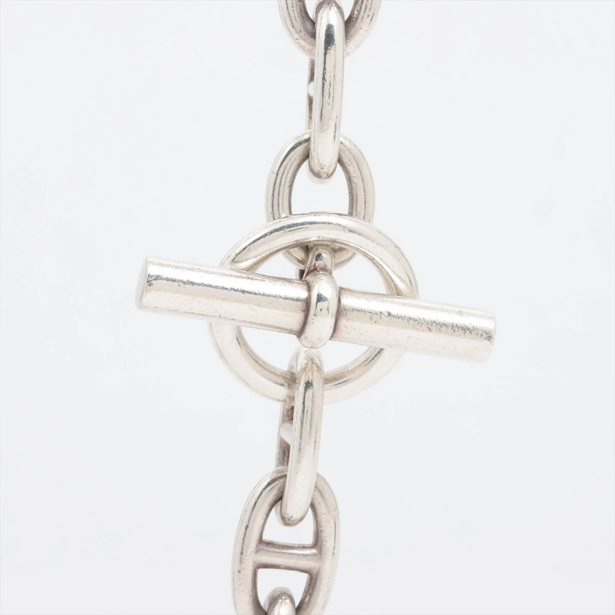 ◆希少【HERMES】シェーヌダンクル ネックレス GM ◆ シルバー シェーヌ・ダンクル 《 新品 》 エルメス コリエ