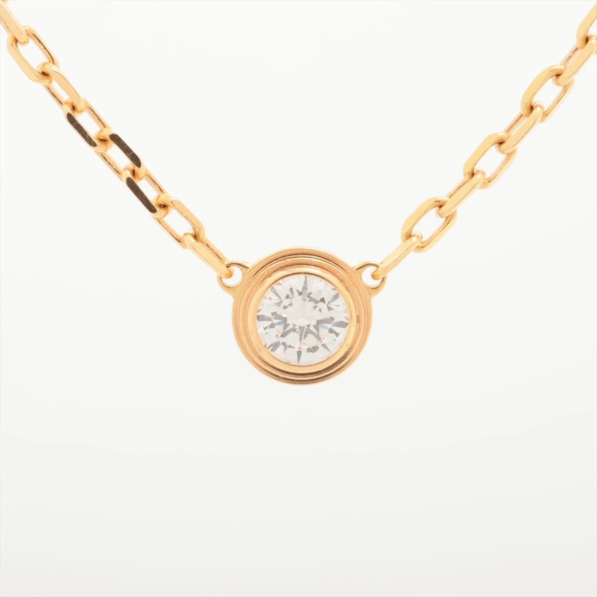 Cartier◆ダムールSM/750/総重量2.8g/ケース有/ネックレス/ゴールド/レディース//