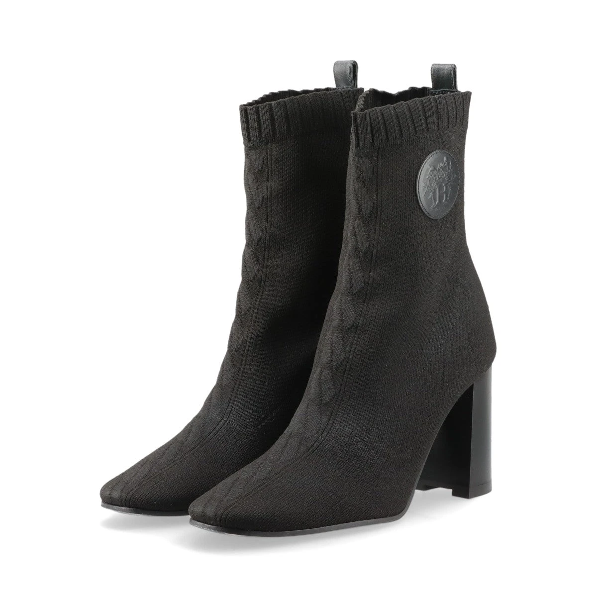 即発送☆今月出品終了☆エルメス　HERMES ニット　ショートブーツ 即発送☆今月出品終了☆エルメス HERMES ニット ショートブーツ 即発送