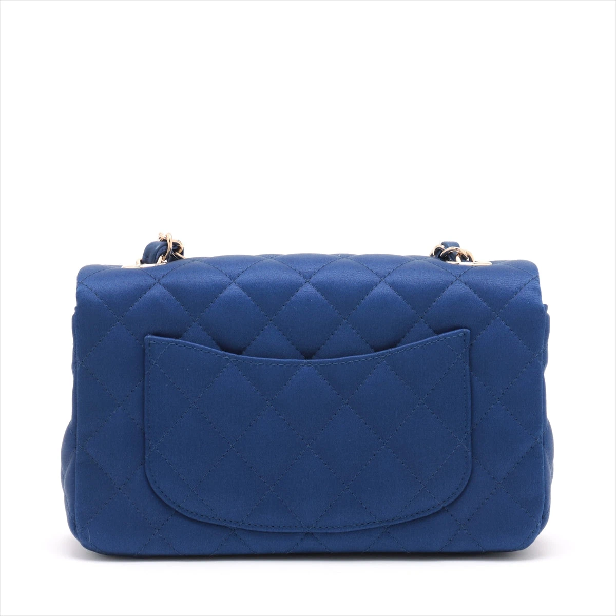 CHANEL 希少 サテン ミニマトラッセ 6連チェーン ラインストーンΩ