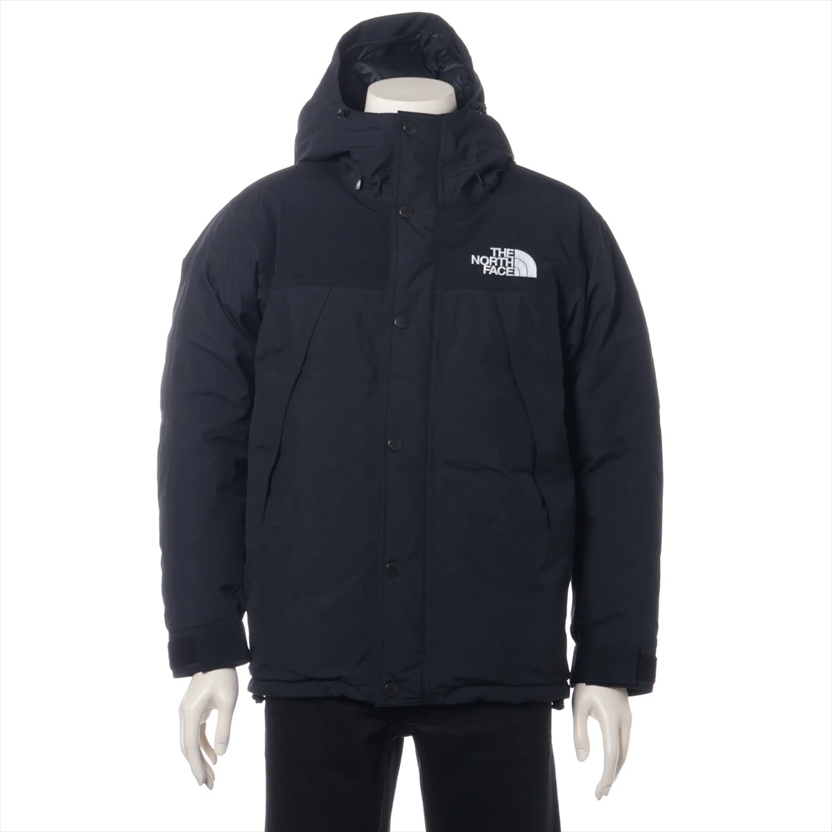 ノースフェイス ナイロン ダウンジャケット S メンズ ブラック ND91930  