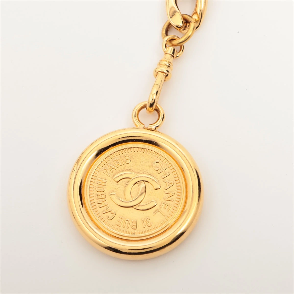 CHANEL 31 RUE CAMBON チェーンベルト GP×レザー シャネル 31 RUE CAMBON GP×レザー チェーンベルト ブラック