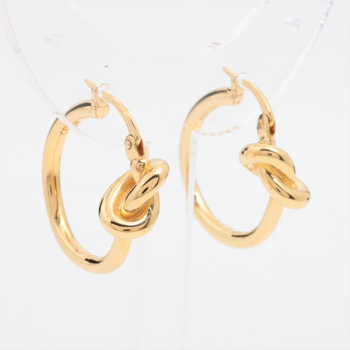 CELINE セリーヌ　ゴールド ノットピアス CELINE セリーヌ ノットピアス フープピアス イヤーアクセサリー