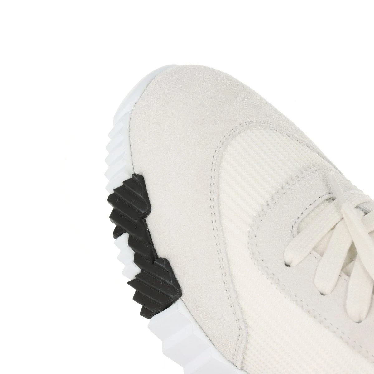 エルメス バウンシング メッシュ×スエード スニーカー 37