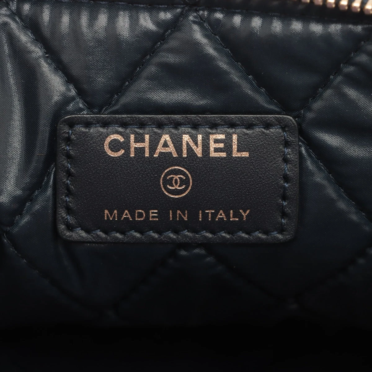 CHANEL　シャネル　シュペット　クラッチバッグ シャネル シュペット ナイロン クラッチバッグ ネイビー