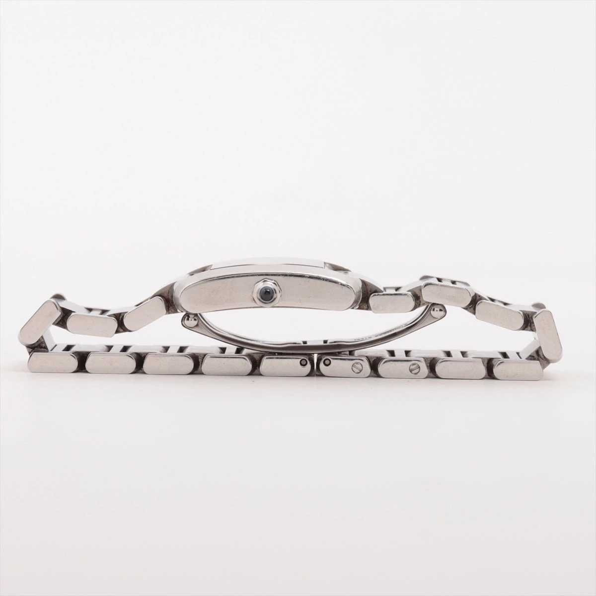 カルティエ クオーツ タンクフランセーズ SS スクエア アイボリー文字盤 Cartier 【超美品】カルティエ タンクフランセーズSM アイボリー