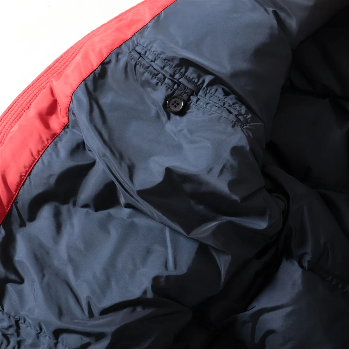 プラダ トライアングルロゴ 20年 ナイロン ダウンジャケット 54 メンズ