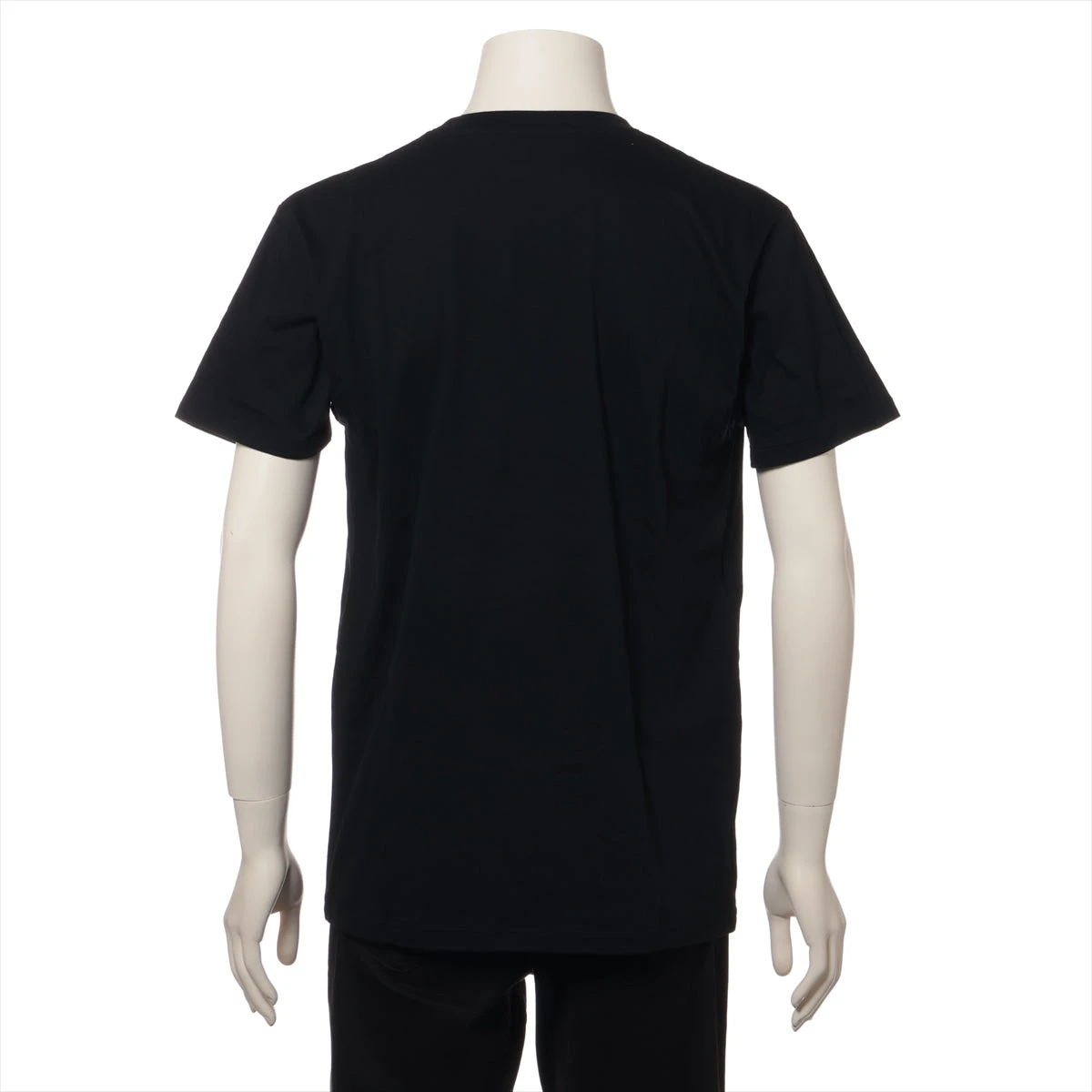 グッチ ブラックコットンTシャツ グッチ コットン Tシャツ XS メンズ ブラック 615044 A3261378