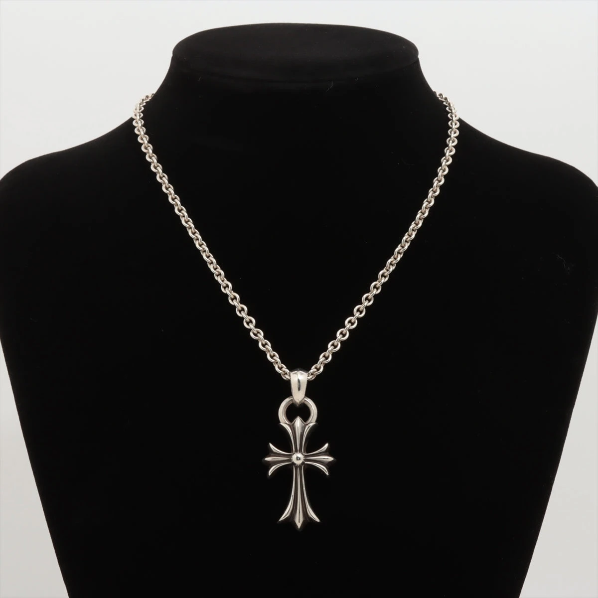 【メルメル様】クロムハーツ　スモールCHクロス ペーパーチェーン　18インチ メルメル様】クロムハーツ スモールCHクロス ペーパーチェーン 18