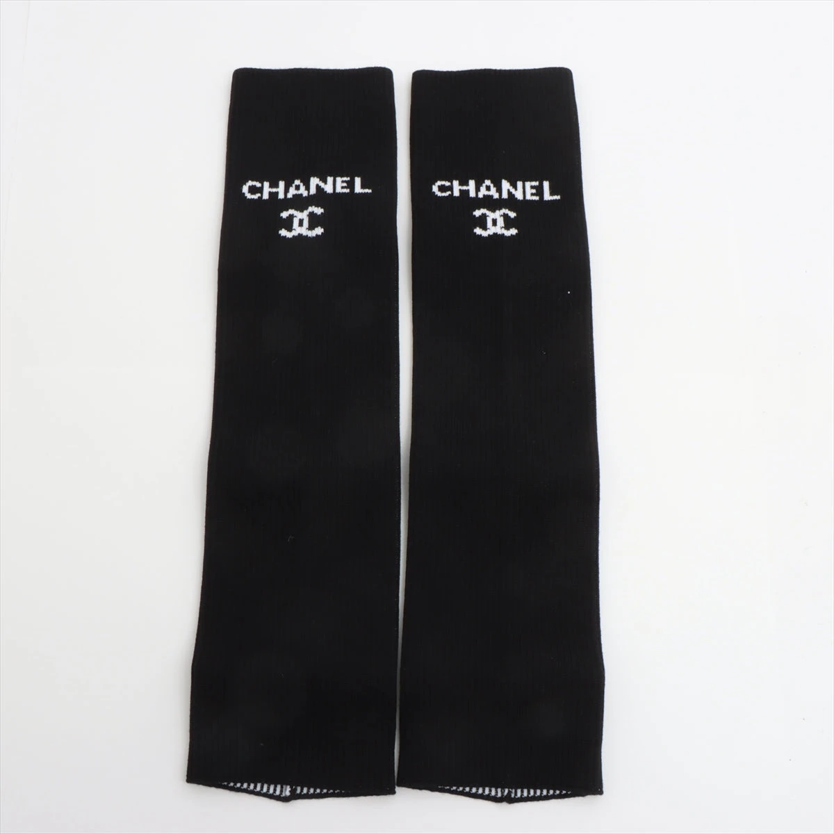 l*y様 CHANEL レッグウォーマー シャネル ココマーク 24C レッグウォーマー ポリエステル×レーヨン