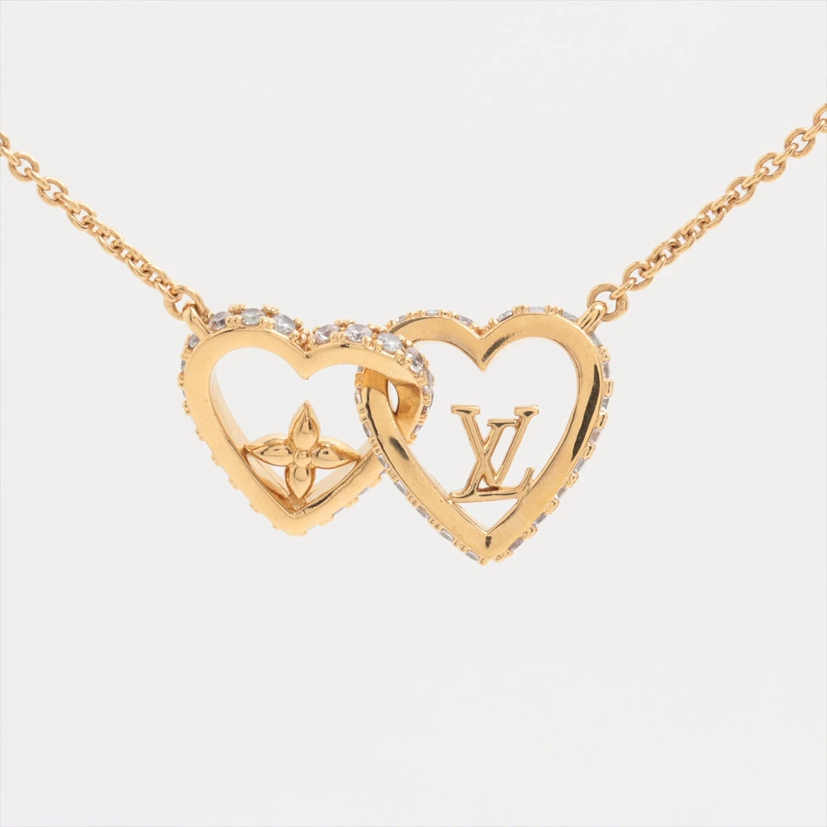 【胸元にキラメキを】★LOUIS VUITTON★My LV Heart ネックレス 胸元にキラメキを】☆LOUIS VUITTON☆My LV Heart ネックレス