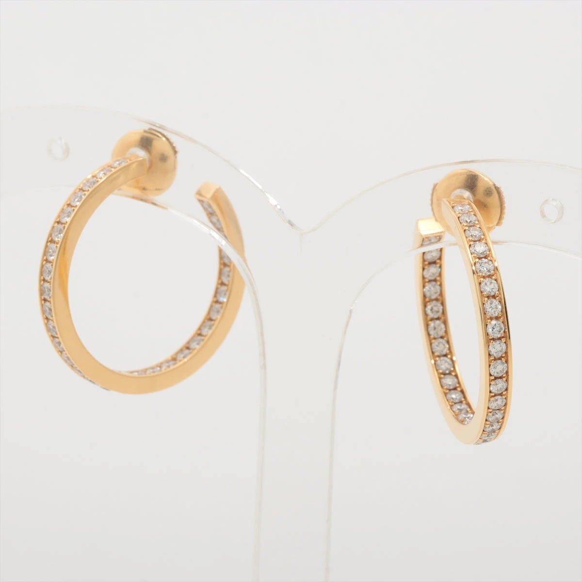 (C070901) K18 YG 750刻印 Italy フープピアス C070901) K18 YG 750刻印 Italy フープピアス - メルカリ