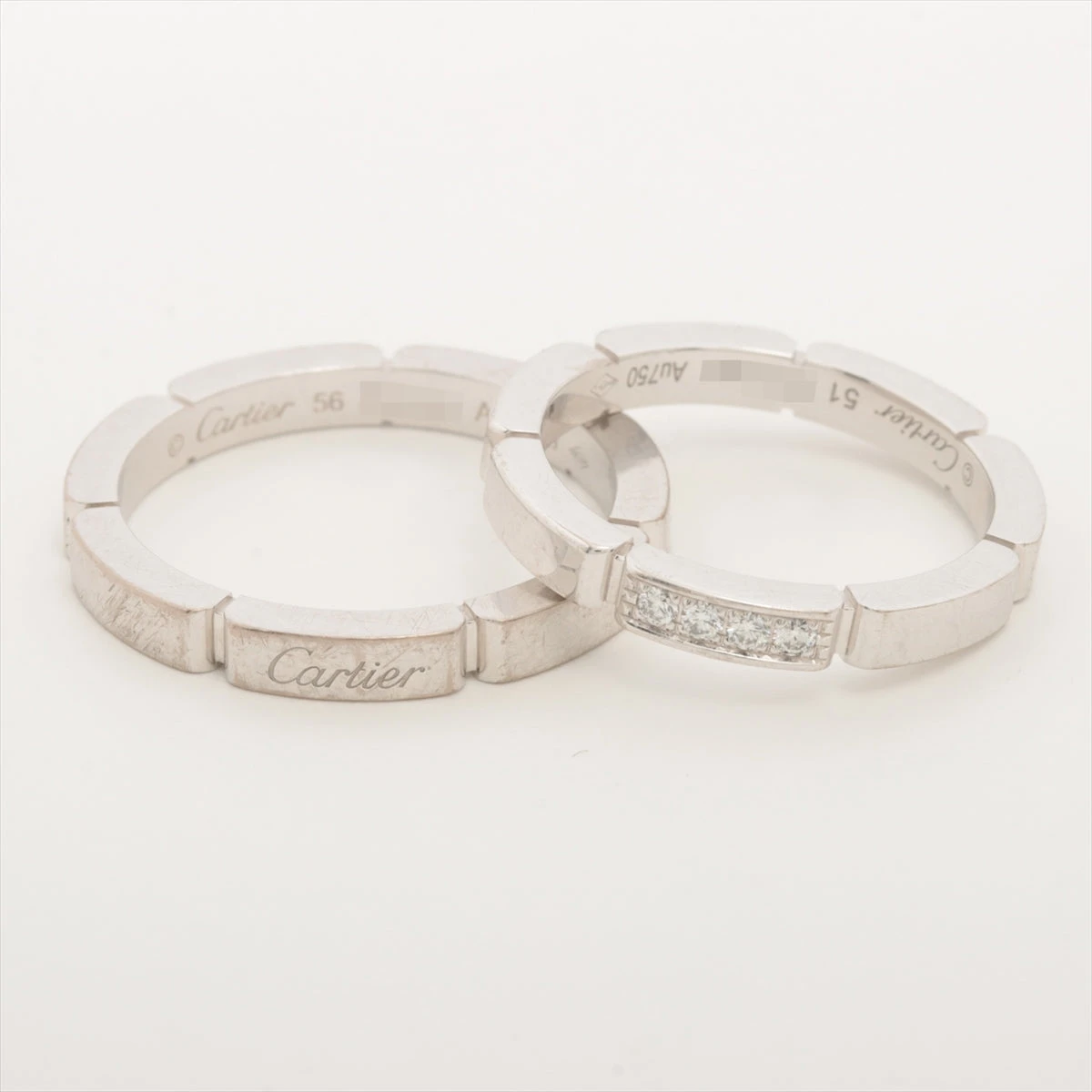 Cartier リング 2点セット カルティエペアリング結婚指輪