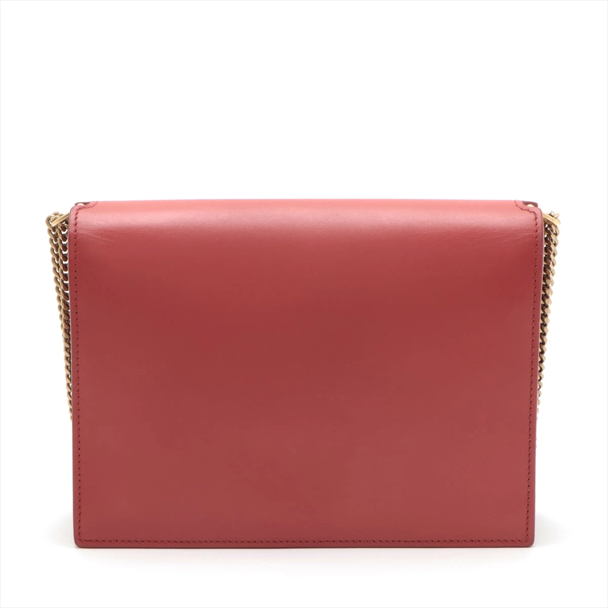 Saint Laurent レッド クラッチバッグ　ウォレットチェーンバッグ カサンドラ チェーンウォレット（ラムスキン） | Saint Laurent