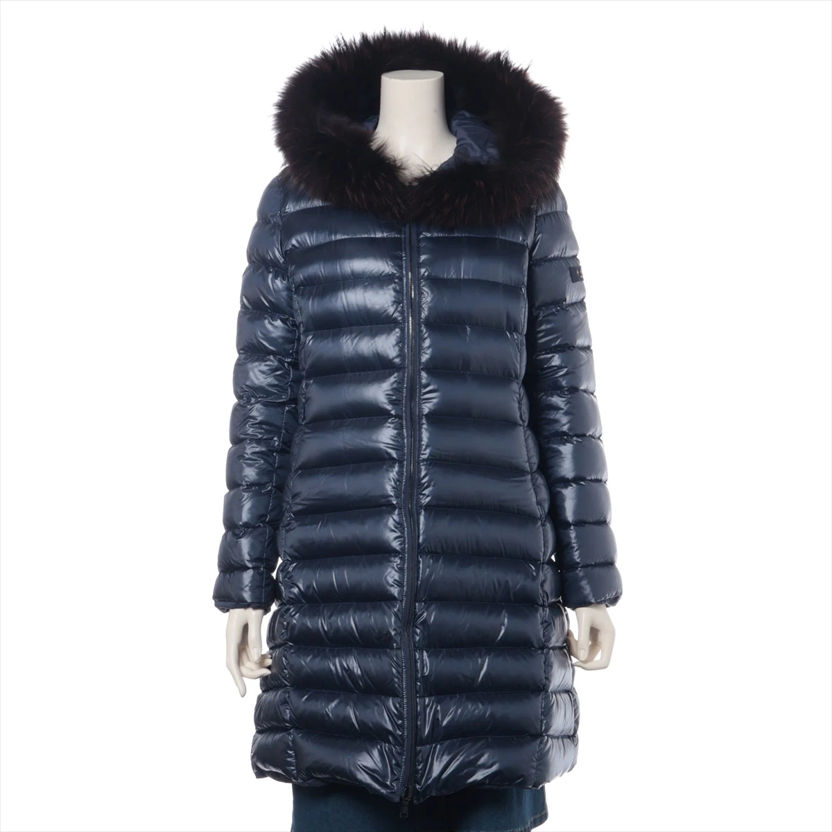 タトラス ナイロン ダウンコート 03 レディース ネイビー LTA20A4706