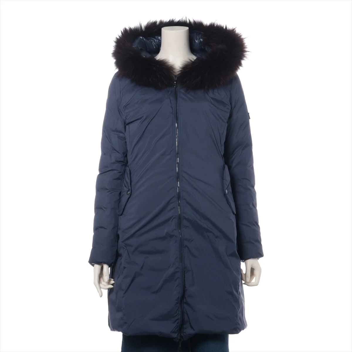 タトラス ナイロン ダウンコート 03 レディース ネイビー LTA20A4706