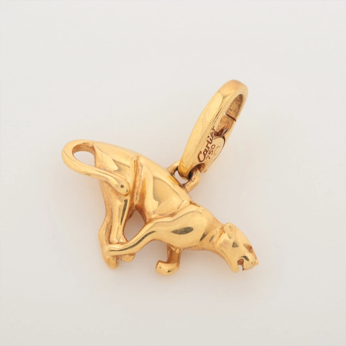 美品中古　カルティエ　パンテールチャーム　YG 美品 カルティエ パンテールチャーム YG