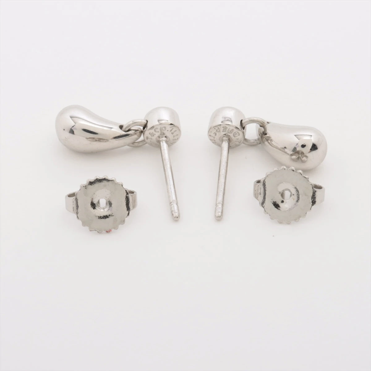 ティファニー 750 クリスタル ティアドロップ ピアス e_066 TIFFANY&Co[ティファニー] ティアドロップ ピアス（S） 並行輸入