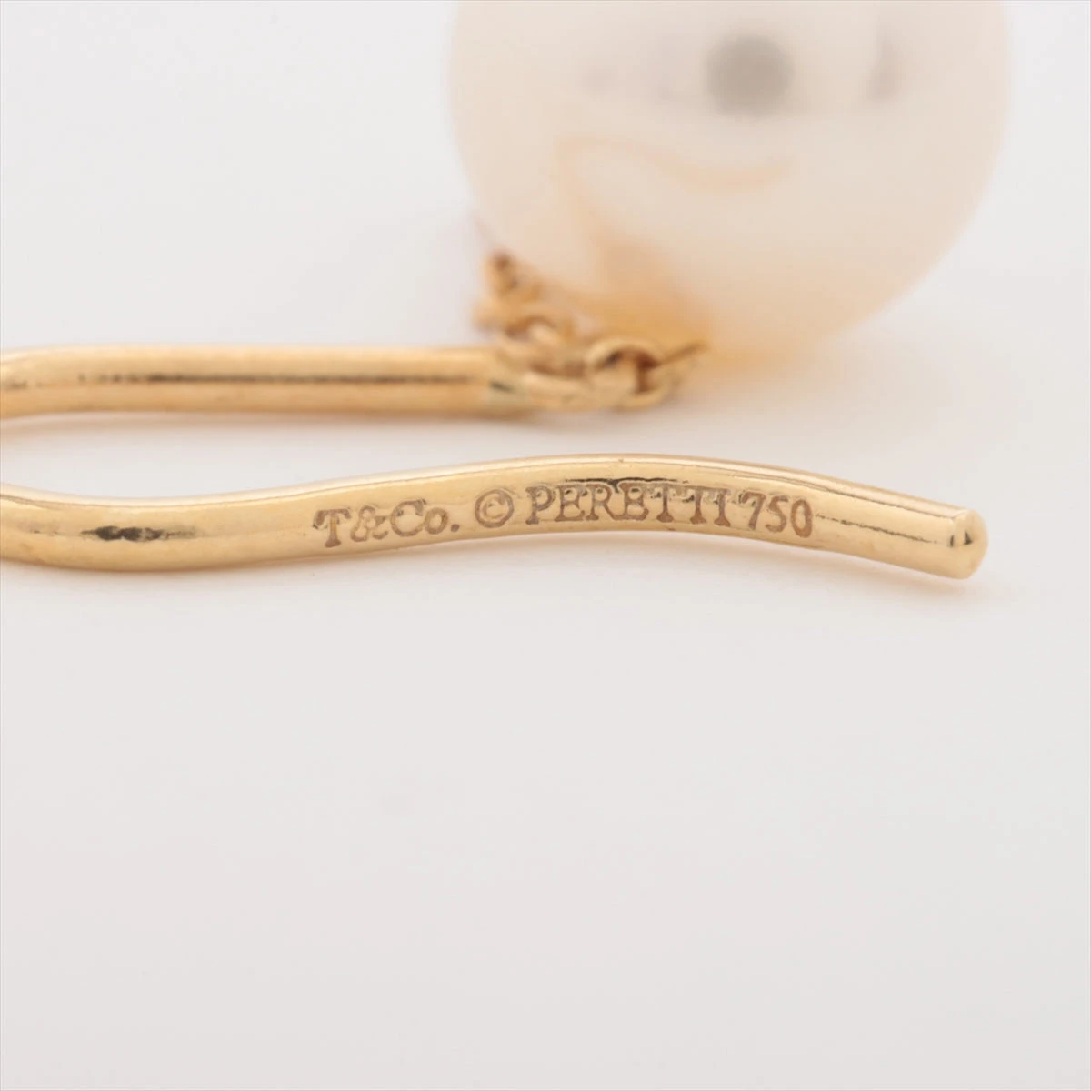 ◆Tiffany & Co. バイザヤード　パール　ピアス 750 ◇Tiffany & Co. バイザヤード パール ピアス 750 TIFFANY&Co