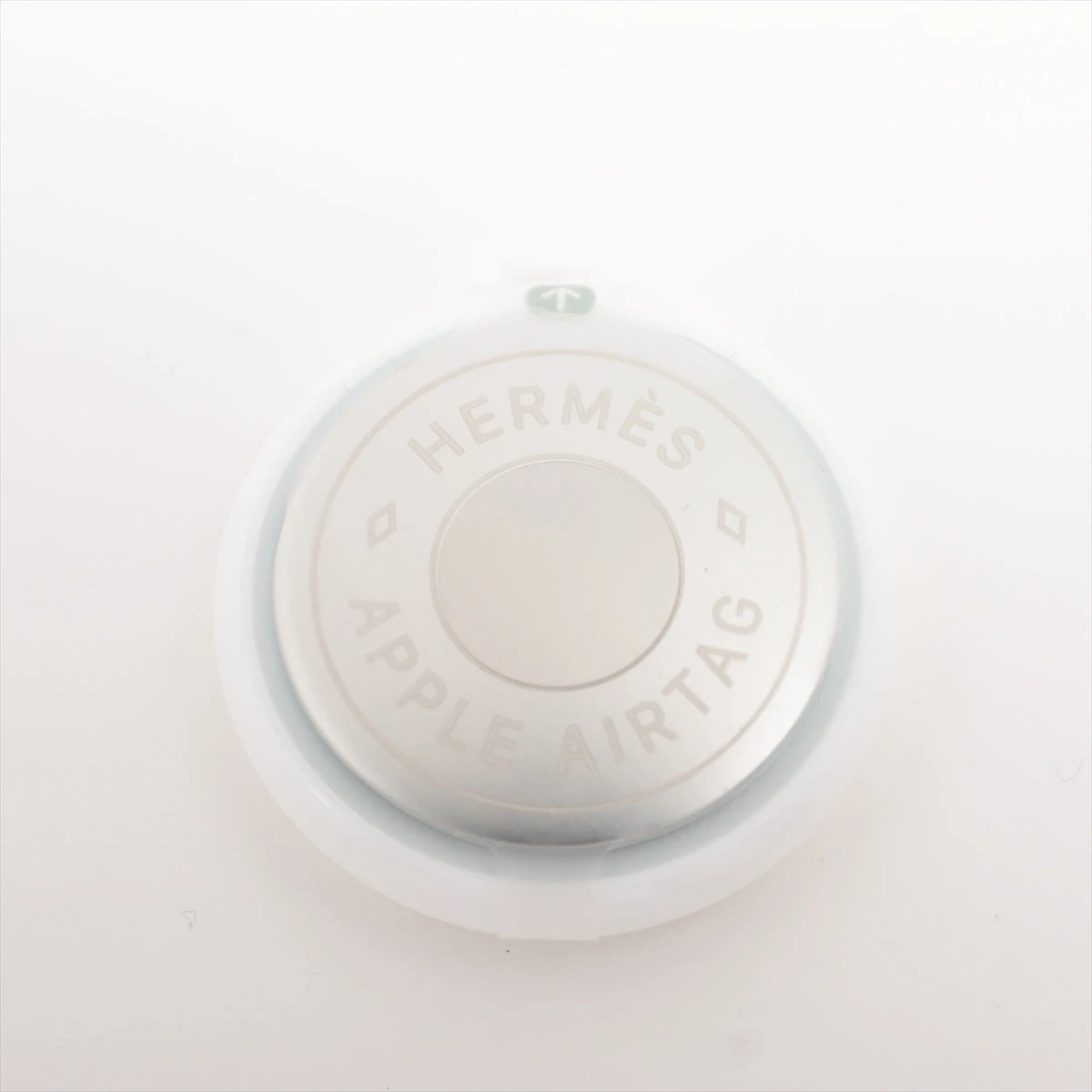 エルメス AirTag Z:2021年 モバイルアクセサリー GP×革 ベージュ