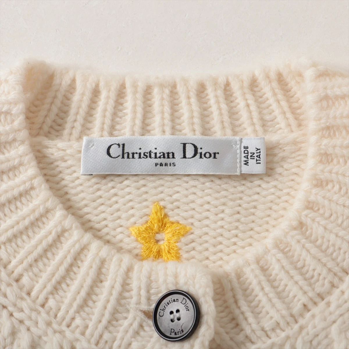 DIOR | カーディガン カナージュ ウール & カシミヤ ブレンド ニット