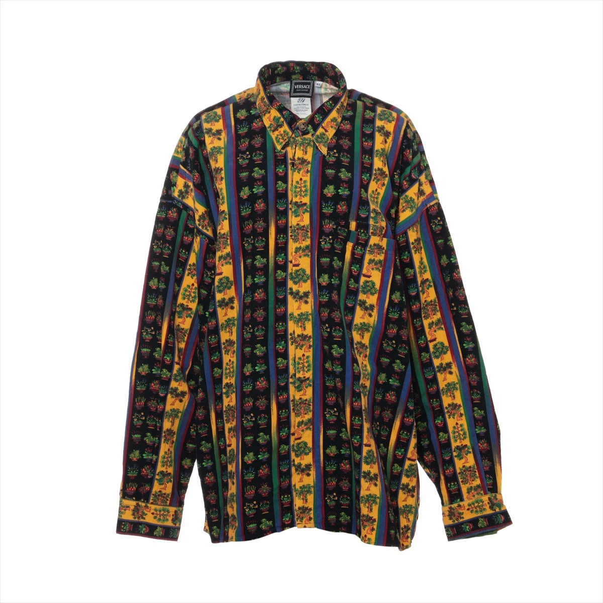 ヴェルサーチジーンズクチュール メデューサ コットン シャツ XL ユニ 