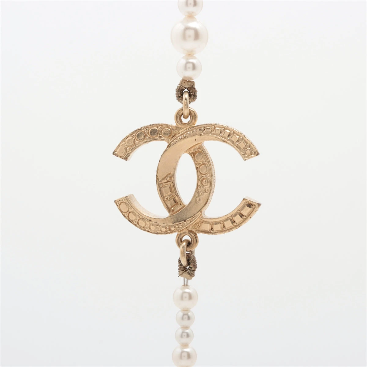 【印象的なデザイン♡】CHANEL ペンダントネックレス org.jpg