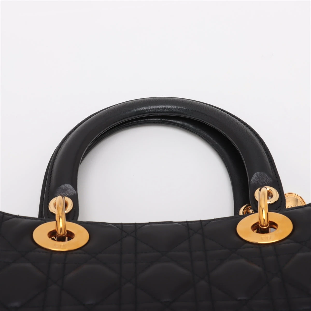 良品 Christian Dior レディディオール カナージュ オールレザー Christian Dior レディディオール カナージュ オールレザー