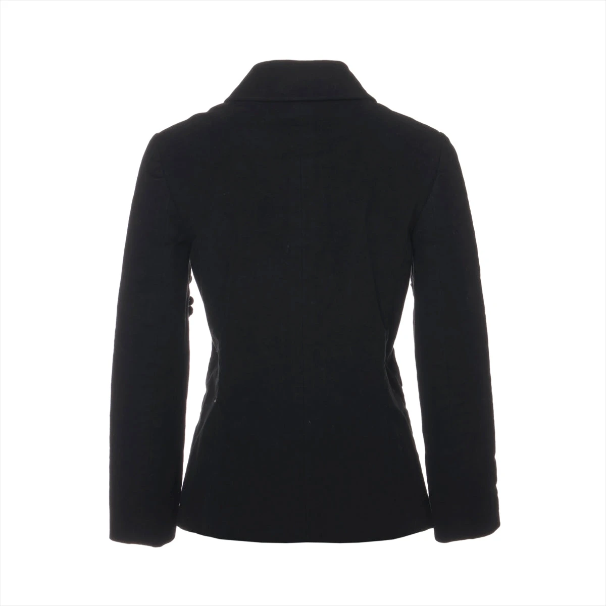 CHANEL BOUTIQUE 95A NEW TAGS TWEED LITTLE BLACK JACKET 24K