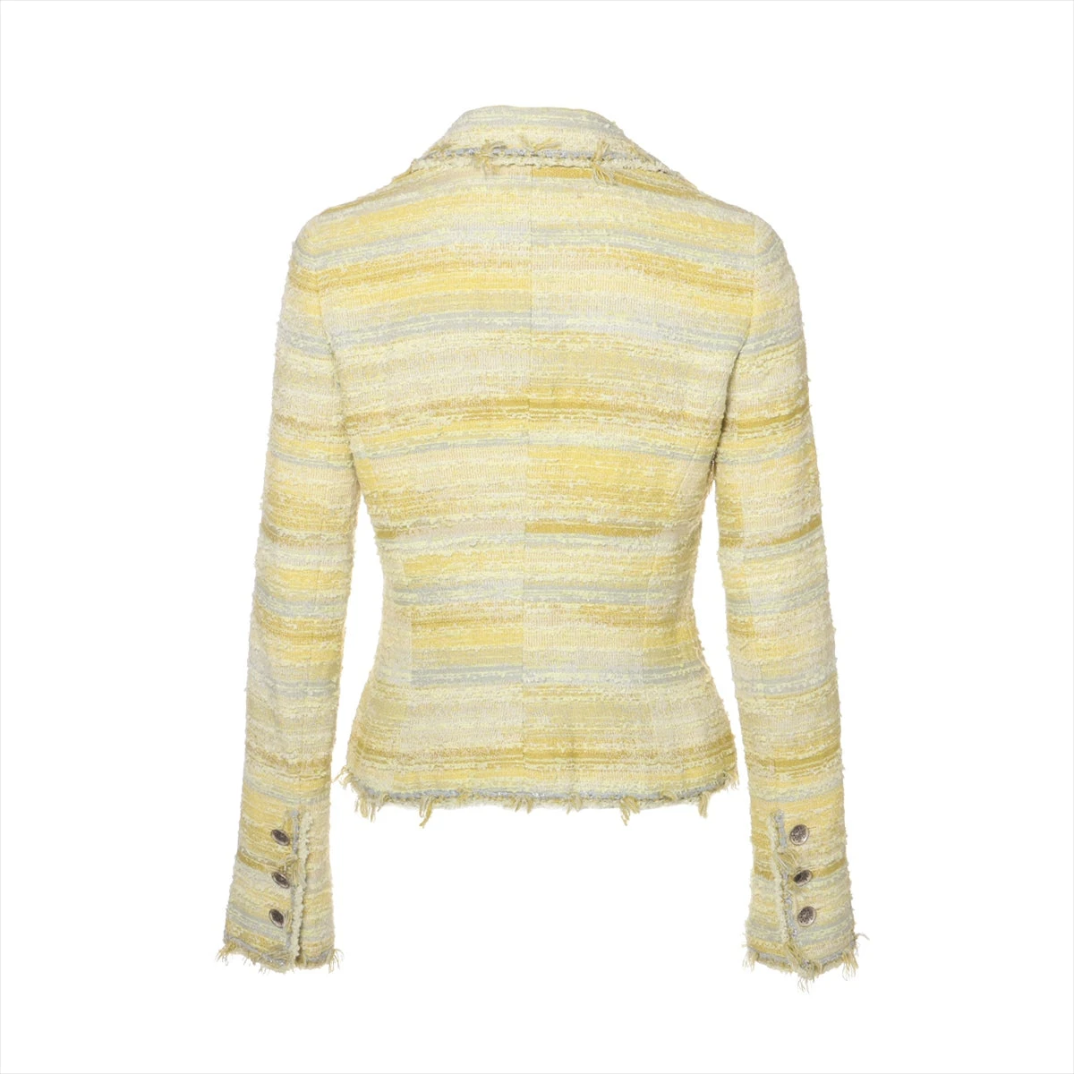 シャネル ココボタン 05C コットン×ナイロン ジャケット 36 レディース