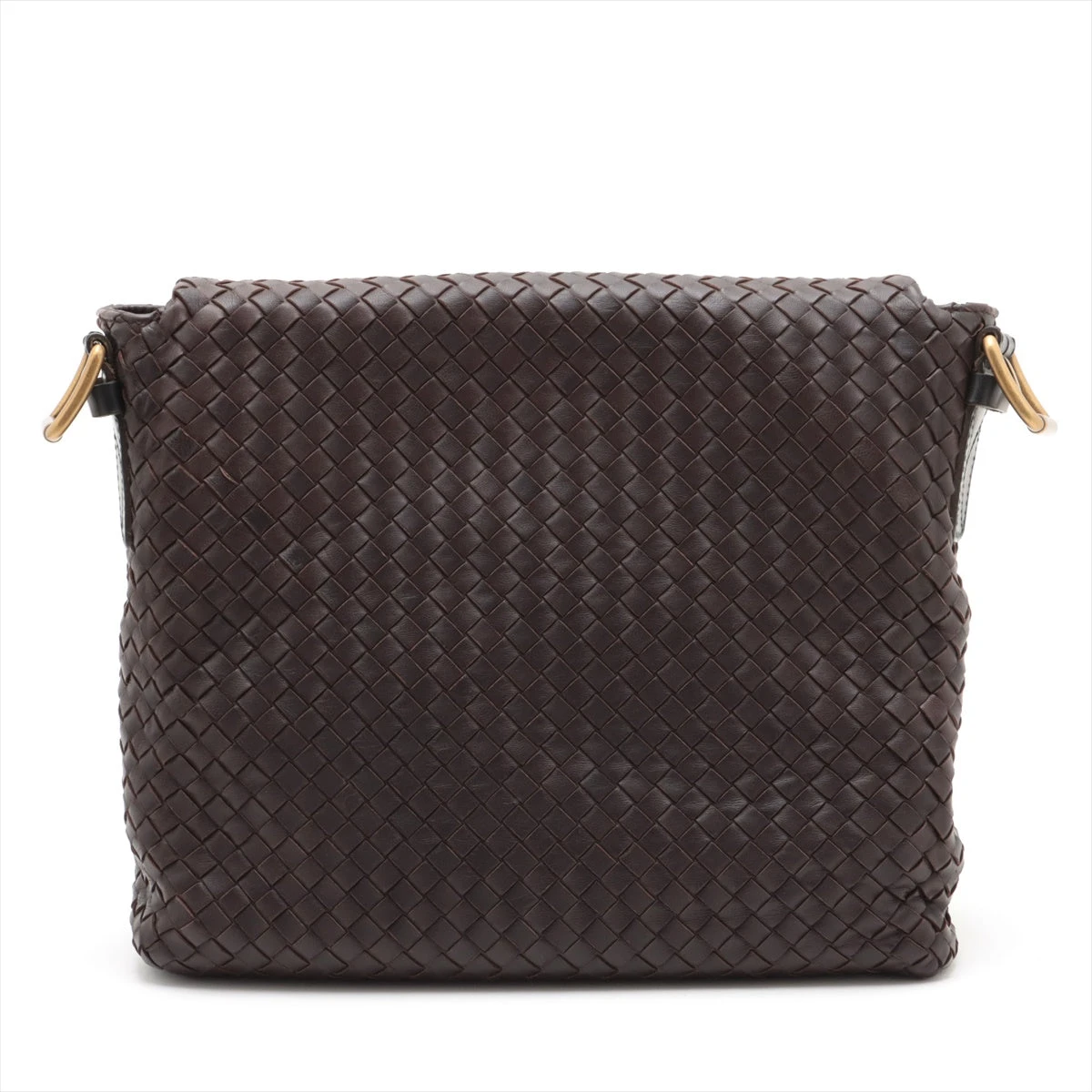 本物 名作 ボッテガヴェネタ イントレチャート 切替 レザー ショルダー バッグ BOTTEGA VENETA ボッテガヴェネタ ショルダーバッグ マキシ