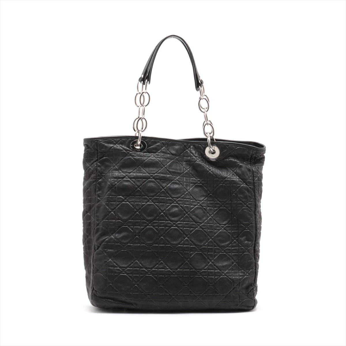 ※極美品※ Dior ディオール　トートバッグ　カナージュ　チェーンショルダー Christian Dior （未使用 展示品）クリスチャンディオール
