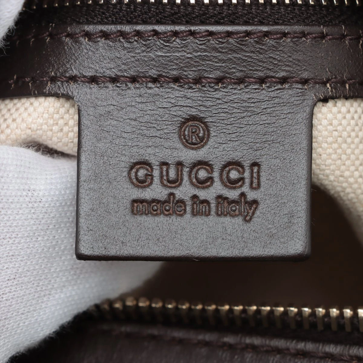 グッチ GGキャンバス キャンバス×レザー 2WAYハンドバッグ