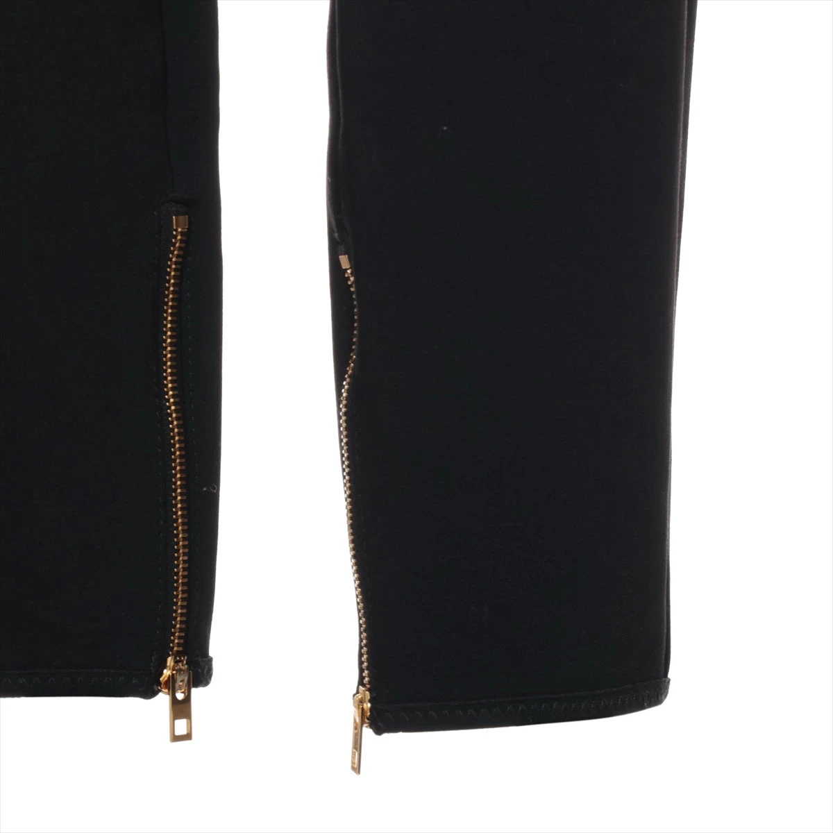 セリーヌ ウール×レーヨン パンツ 38 レディース ブラック 2P584958P  