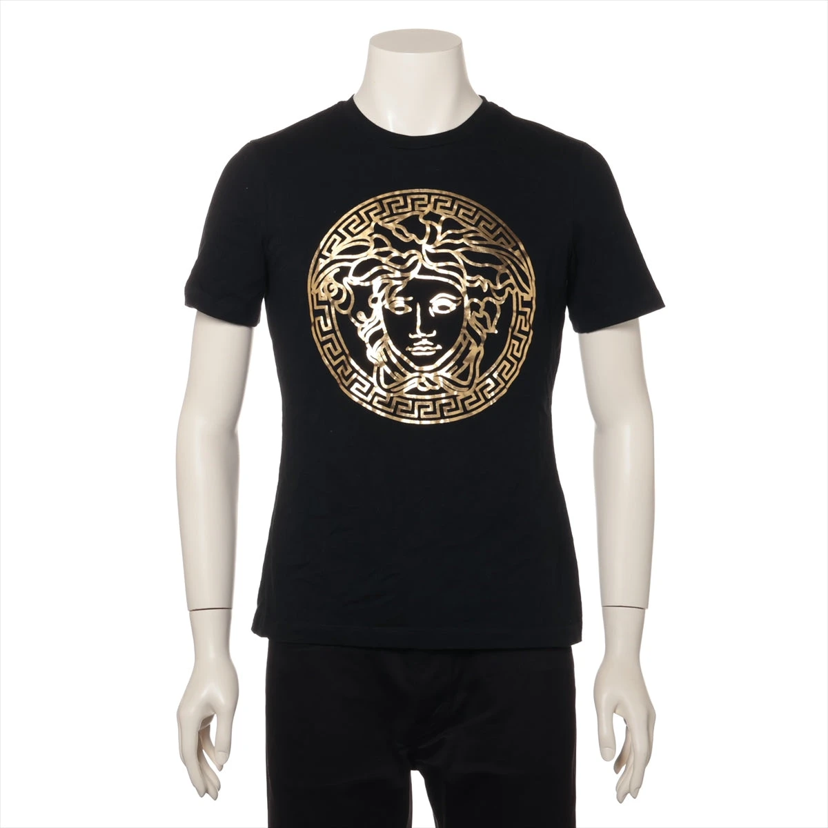 ヴェルサーチ メデューサ 22年 コットン Tシャツ 38 メンズ
