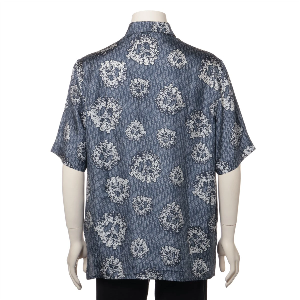 ディオール×デニムティアーズ 23AW シルク シャツ 39 メンズ