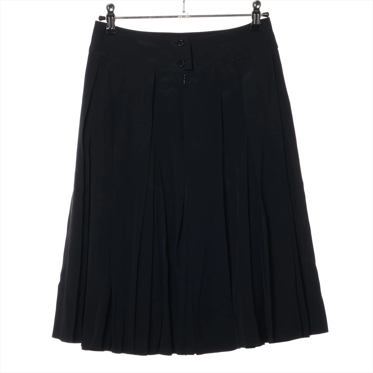シャネル　シルク　スカート　サイズ38 CHANEL シャネル シルク スカート 02A 38