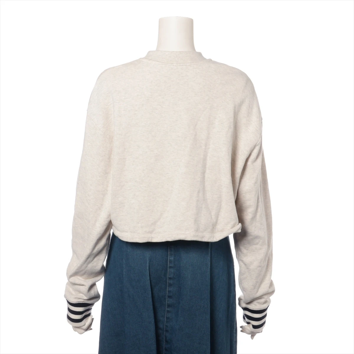 プラダ 23AW コットン スウェット XS レディース アイボリー 134676