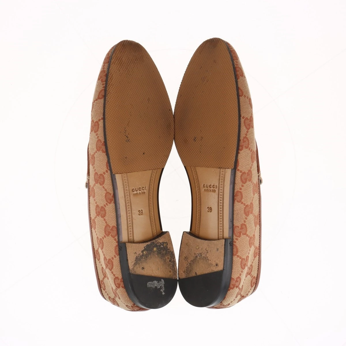 GUCCI ローファー 431467 ヨルダーン GG キャンバス GUCCI グッチ 431467 ヨルダーン GGキャンバス ホースビット