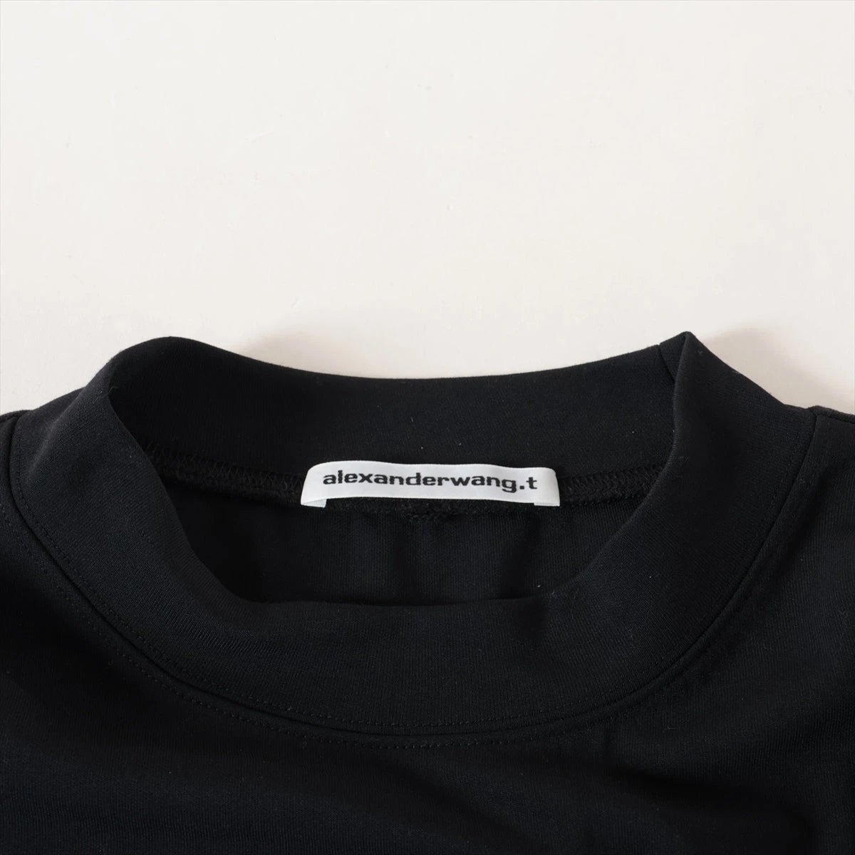 アレキサンダーワン ナイロン Tシャツ S レディース ブラック