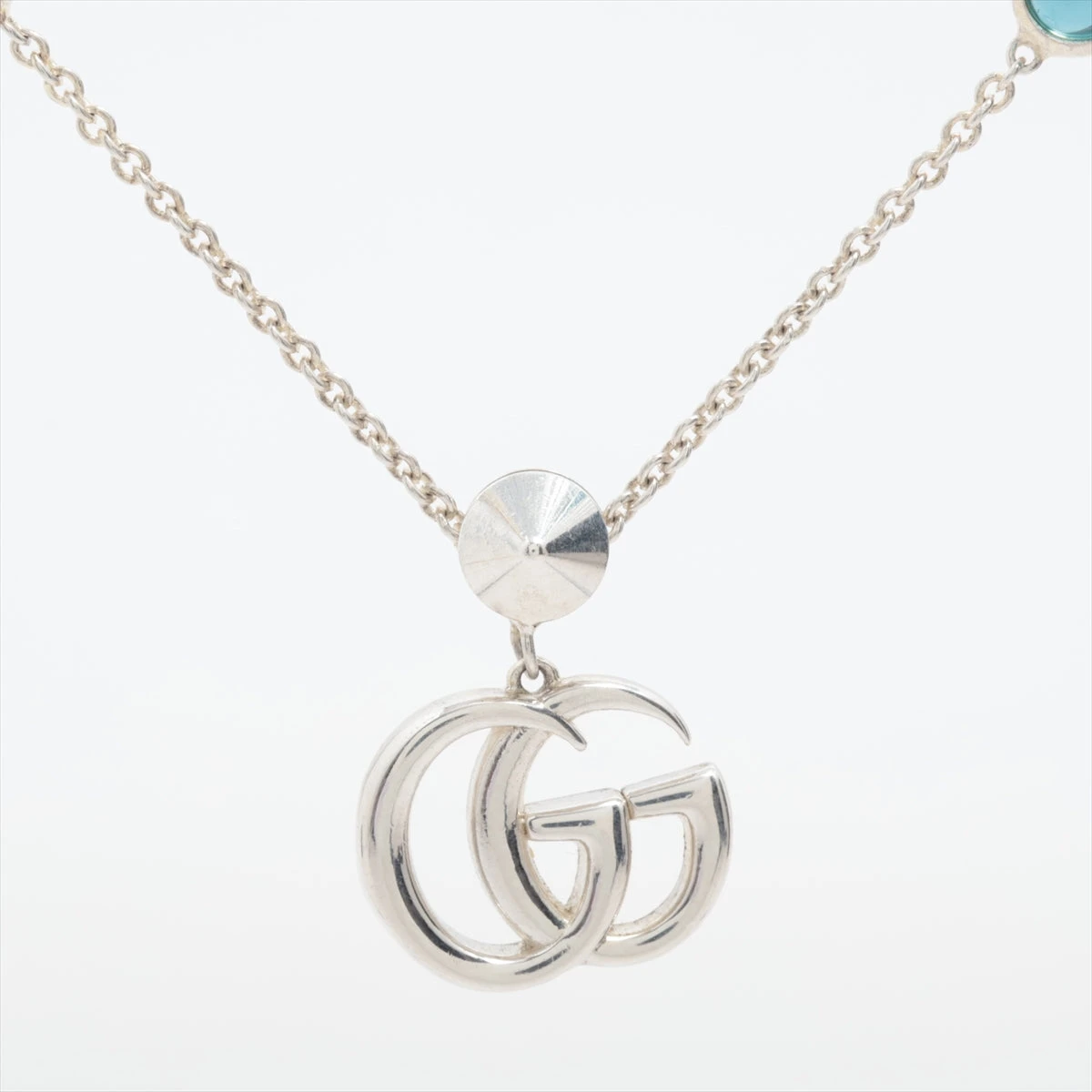 △△GUCCI グッチ インターロッキング GGネックレス シルバー