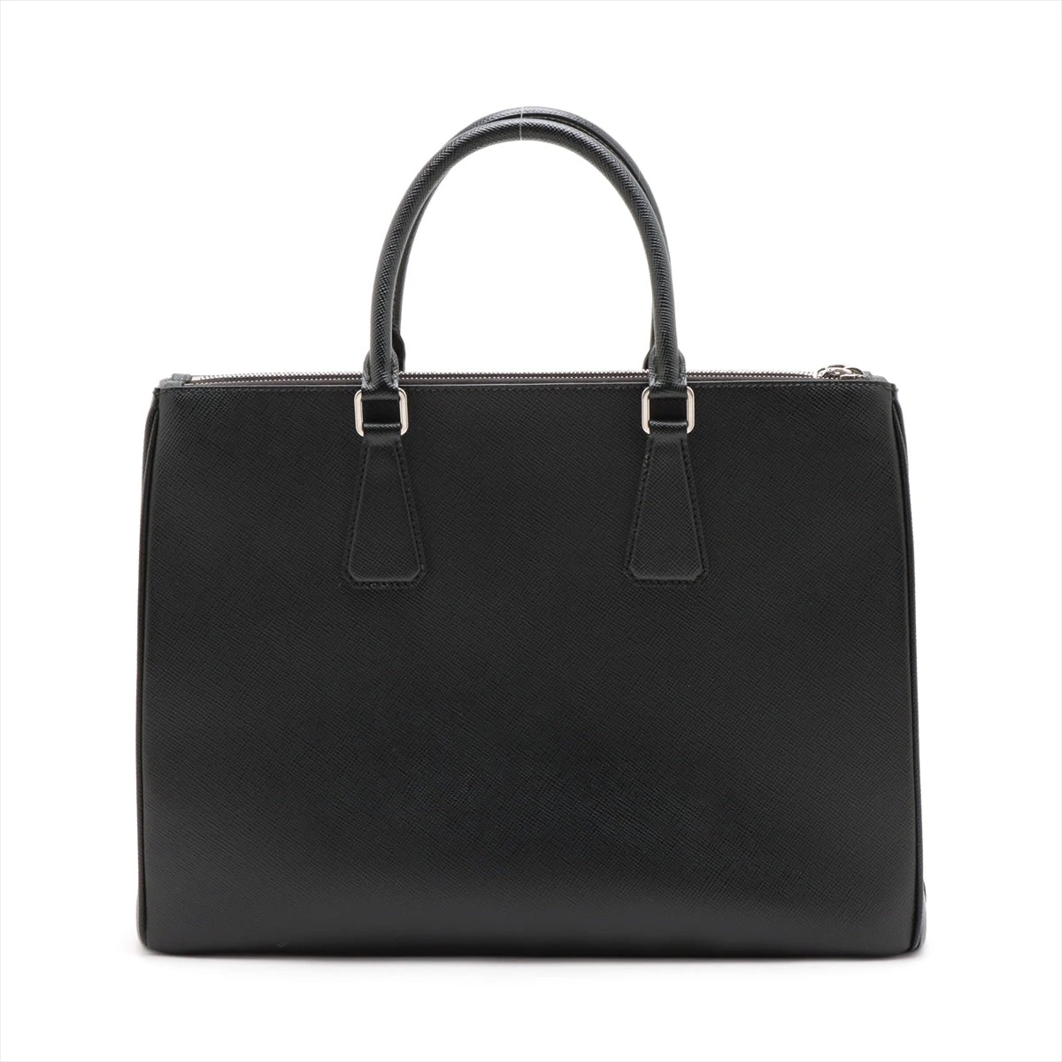 美品★　プラダ　サフィアーノ　黒　2way　ビジネスバッグ PRADA プラダ/サフィアーノ 2WAYショルダーバッグ/BN1874