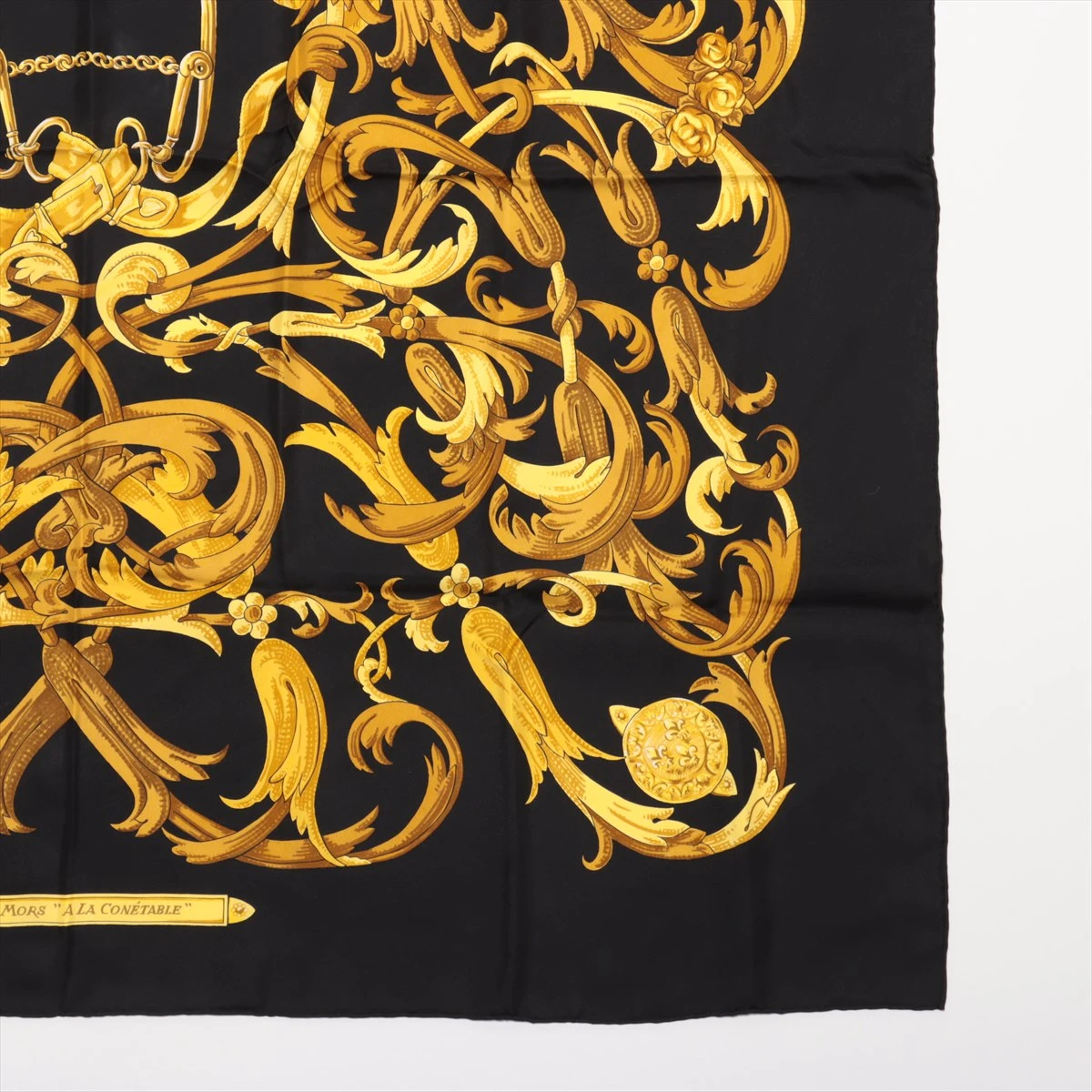 エルメス カレ90 LE MORS A LA CONETABLE 轡の気品 スカーフ