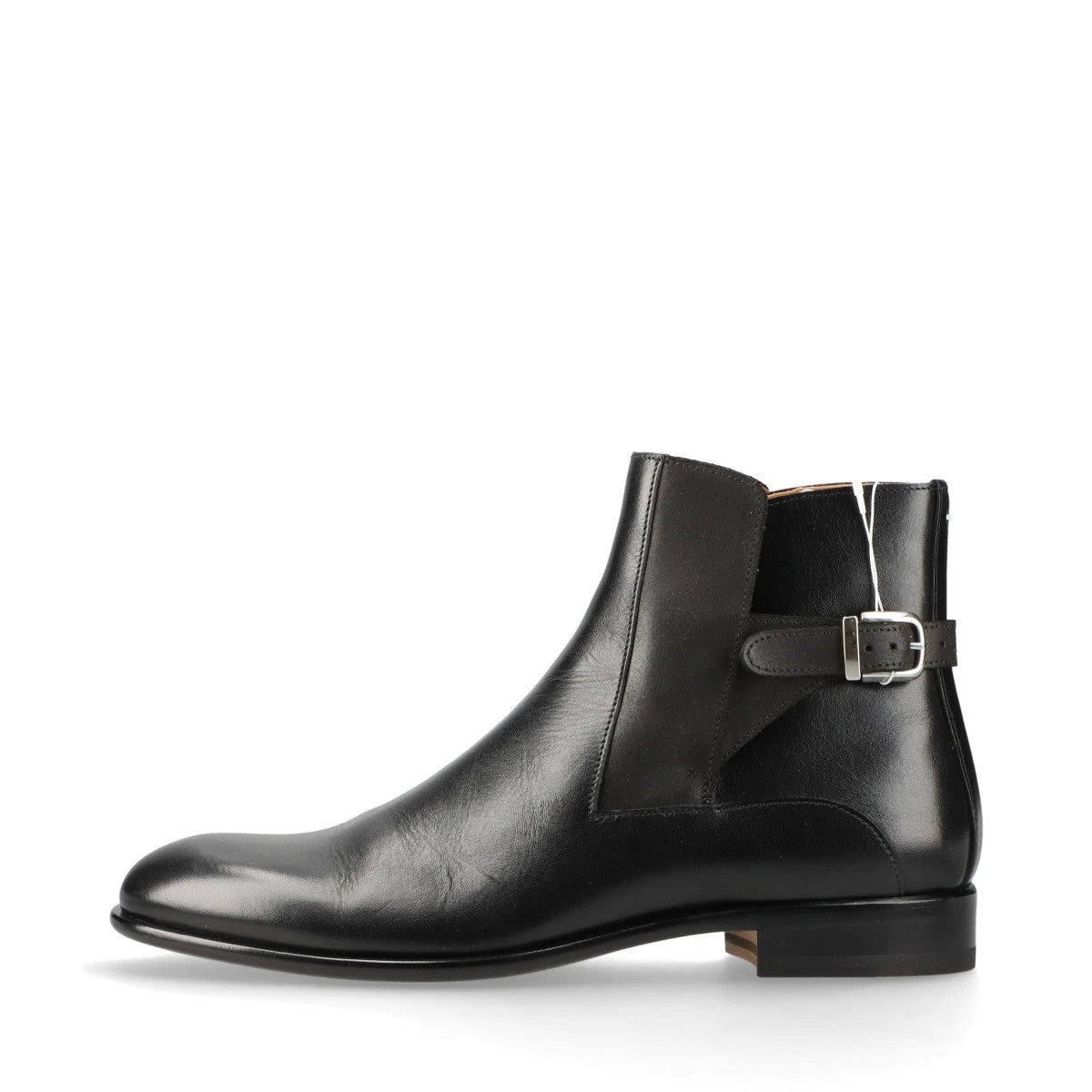 新品 43 マルジェラ 22aw レザープレーントゥー 黒 16905 Maison Margiela MAISON MARGIELA メゾンマルジェラ 22 ローファー