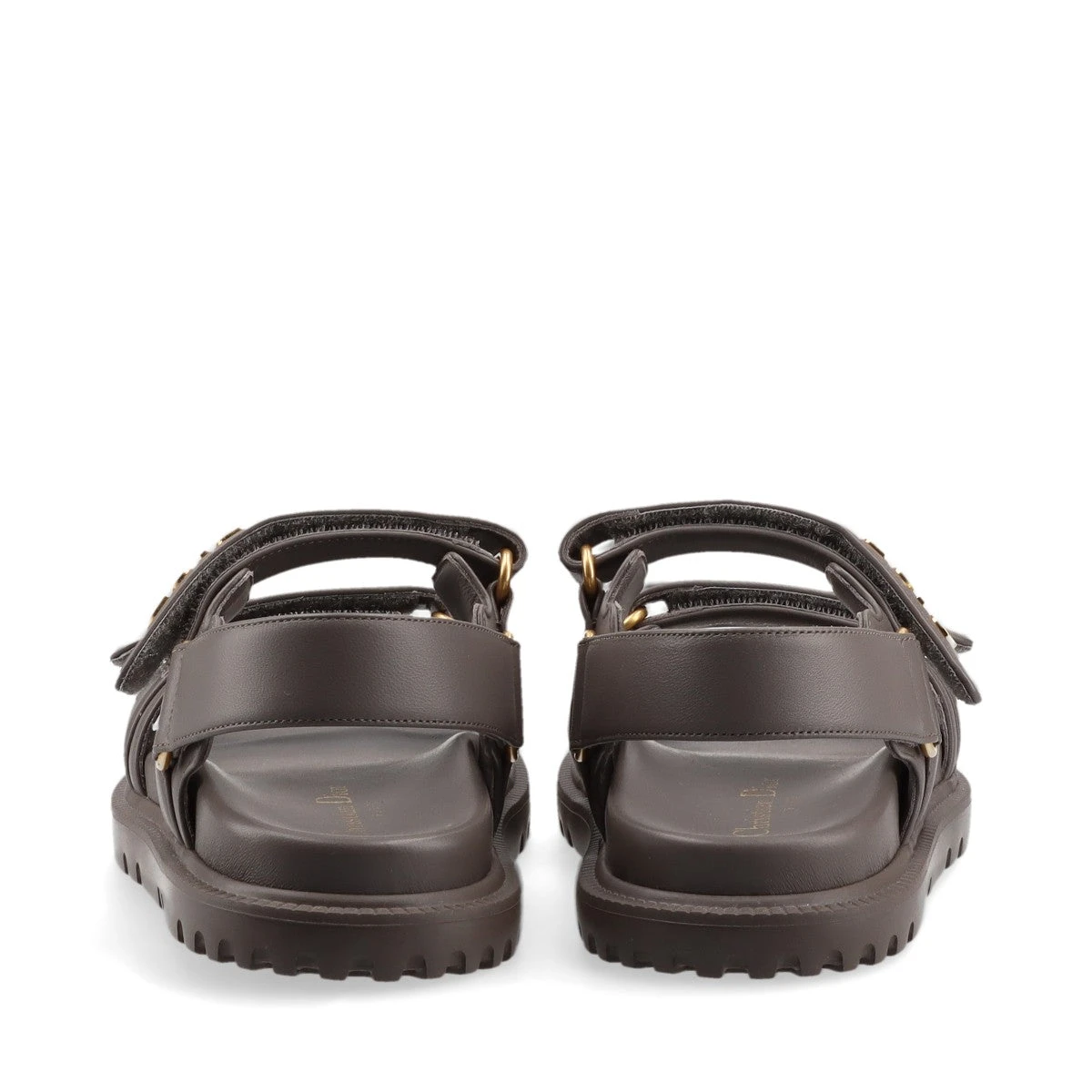 ディオール DIORACT レザーサンダル Dioract Sandal Black Lambskin | DIOR