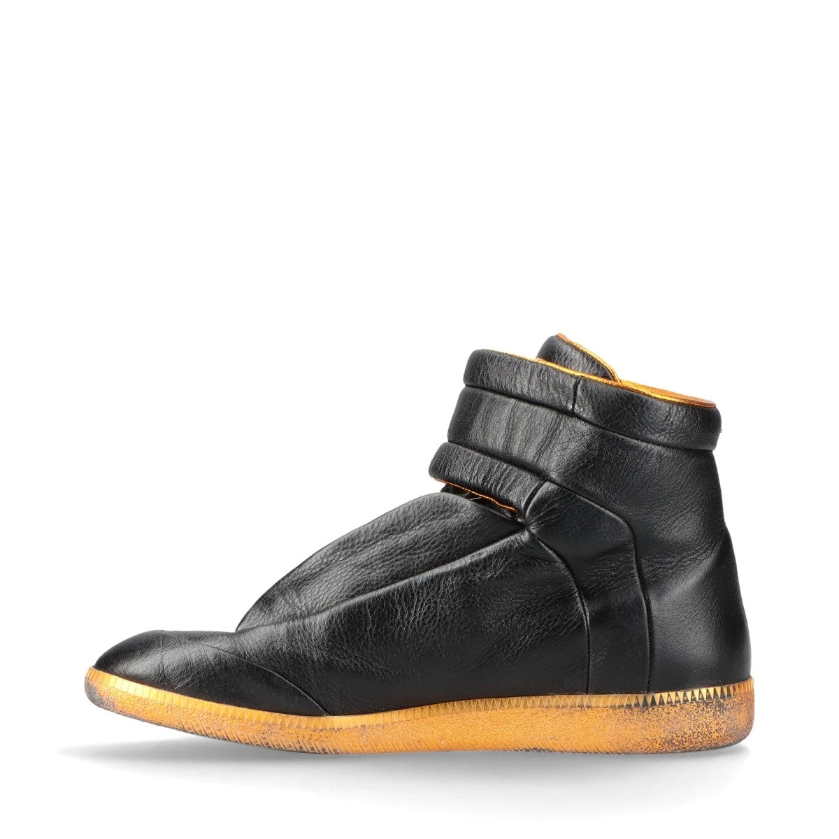 ●未使用●メゾンマルジェラ●エナメル×レザー●ハイカットスニーカー 極美品 Maison Margiela 22 メゾンマルジェラ22 スウェード