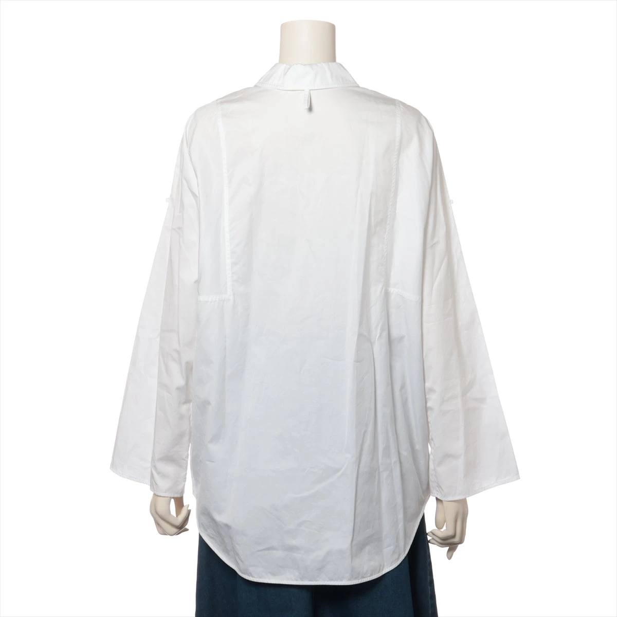 エルメス 24SS コットン シャツ 36 レディース ホワイト