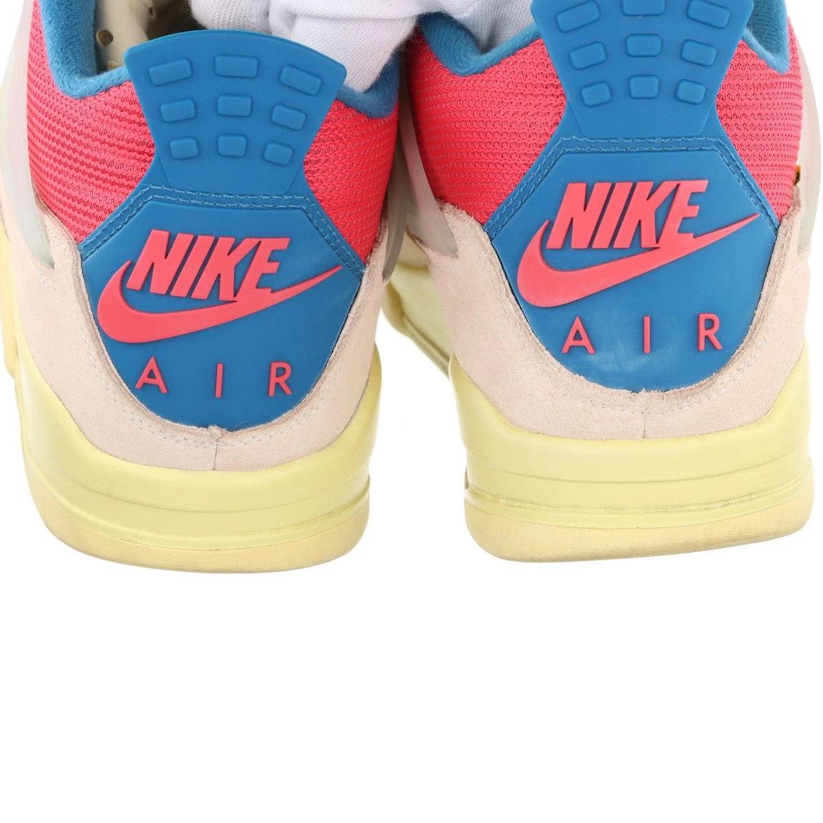 ナイキ×ユニオン AIR JORDAN 4 RETRO SP メッシュ×スエード