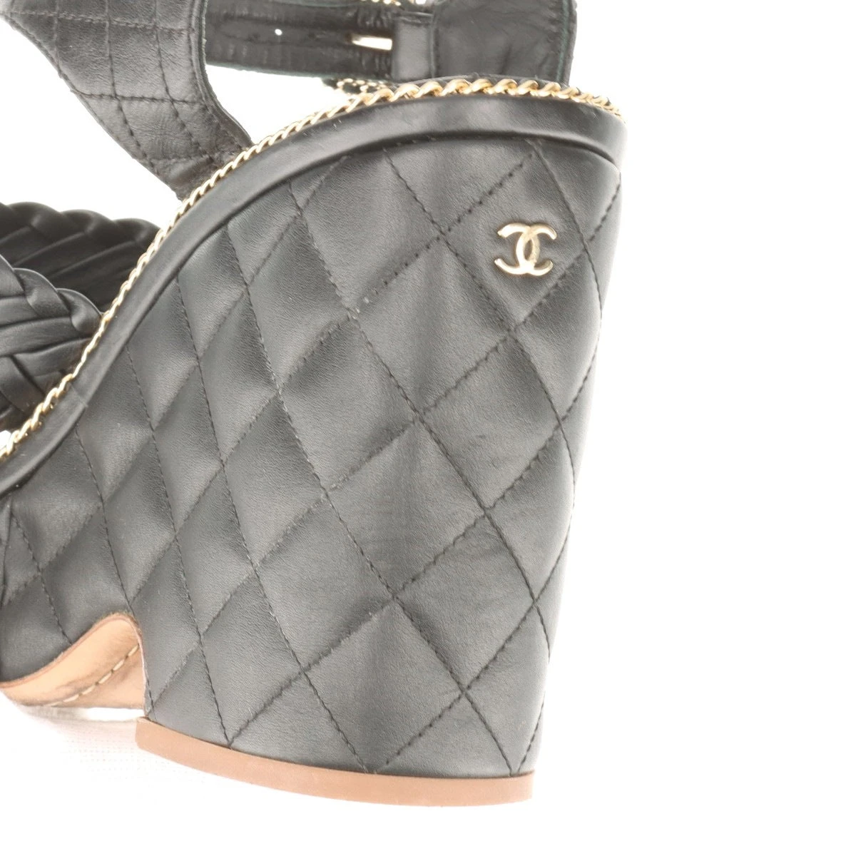 シャネル エナメルサンダル37c 箱保存袋冊子リボン有り 新品 希少☆CHANEL シャネル リボン サンダル - メルカリ