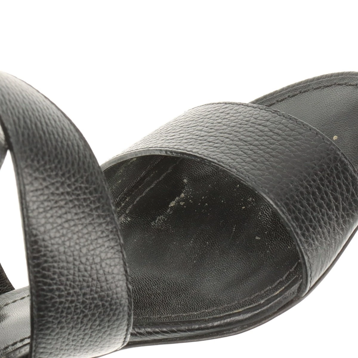 ヴィトン ホライズンライン レザー サンダル 36 レディース